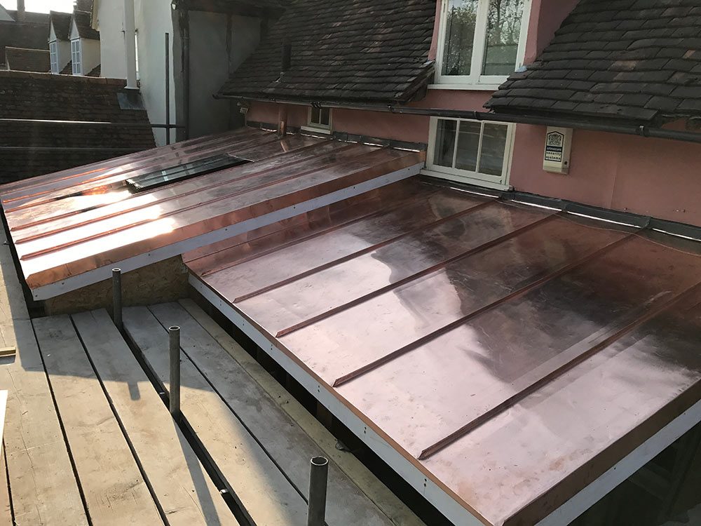 Copper Roofing - EFL Roofing & Conservation