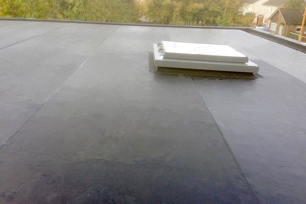 Rubberbond Flat Roof - EFL Roofing & Conservation