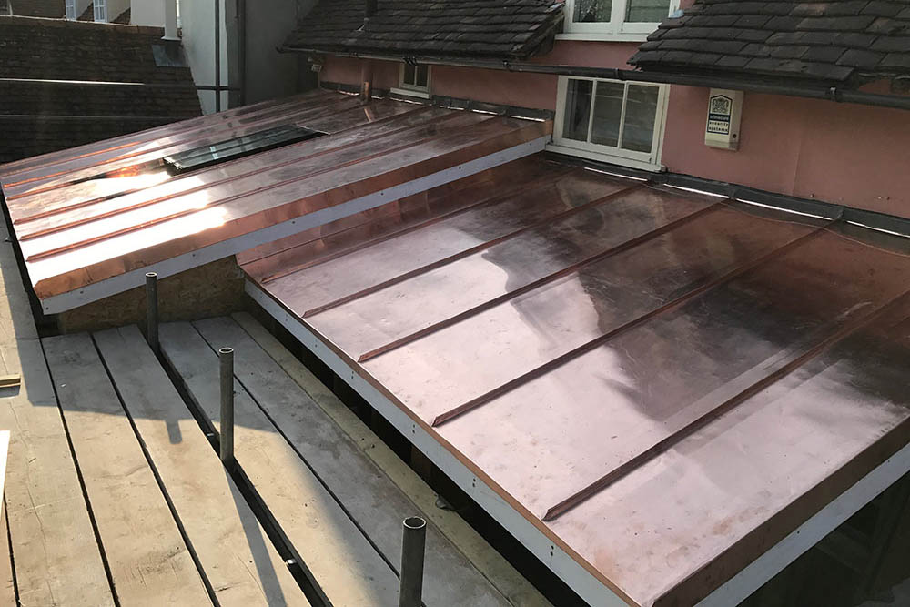 Copper Roofing - EFL Roofing & Conservation