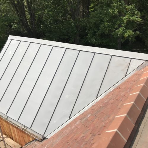 Quartz & Zinc Roof - EFL Roofing & Conservation